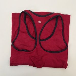 Lululemon Womens Red Tank Top Size 4